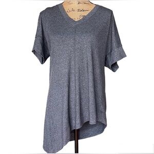 Evereve Peyton Jensen Levi Asymmetrical Top | Grey | XS
